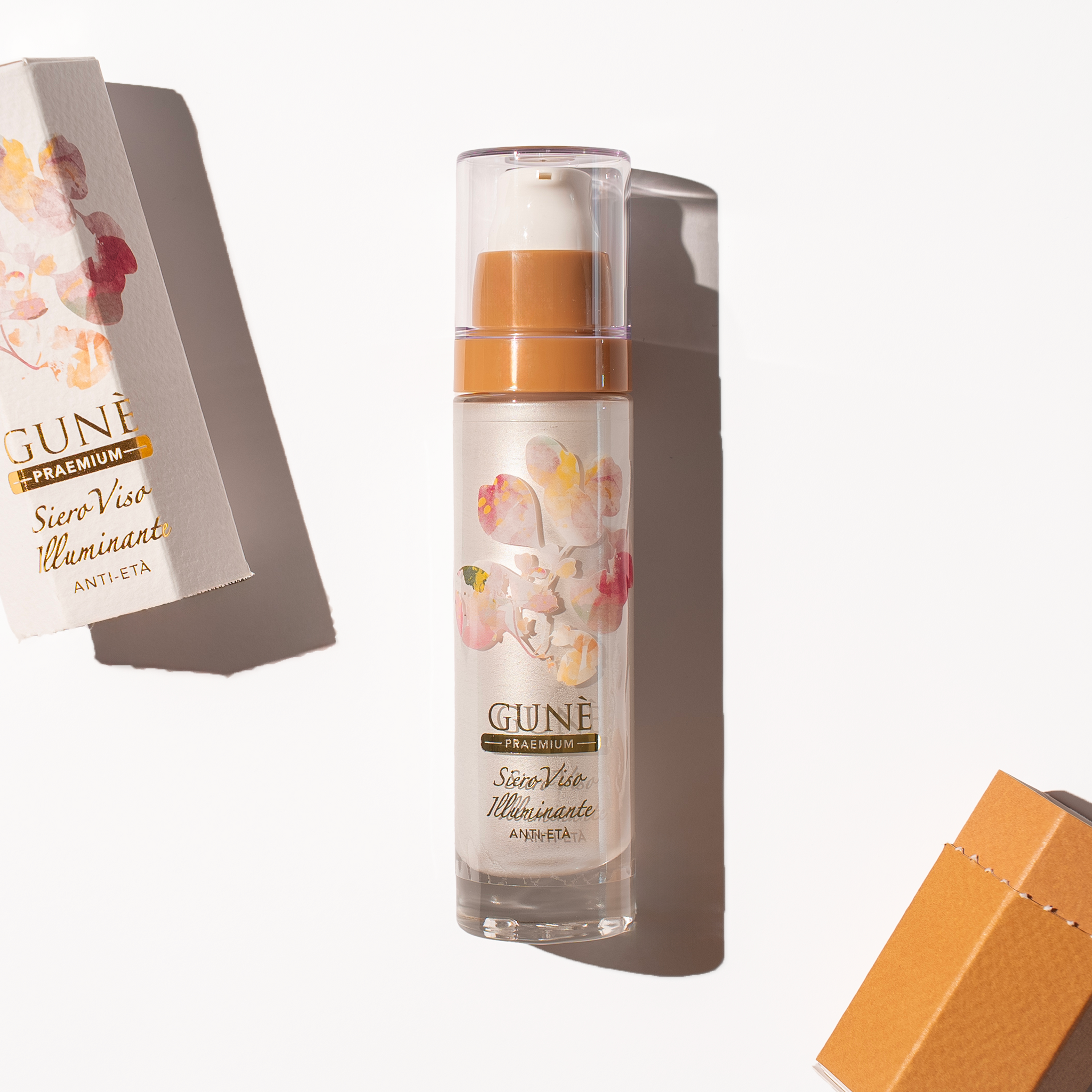 Siero viso illuminante anti-età