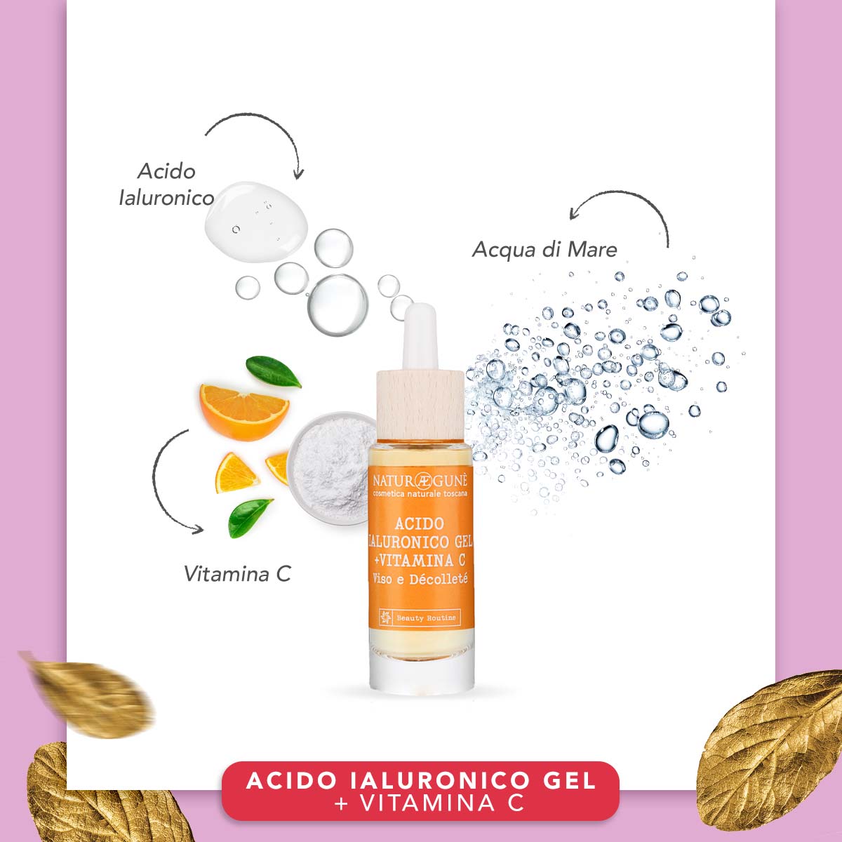 Acido ialuronico Gel con vitamina C