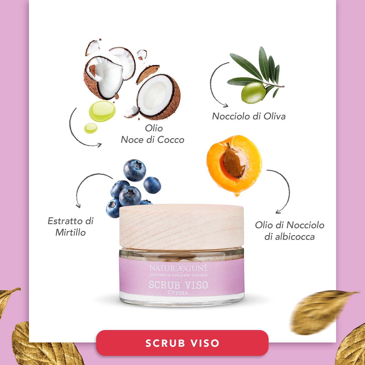Scrub Viso in Crema