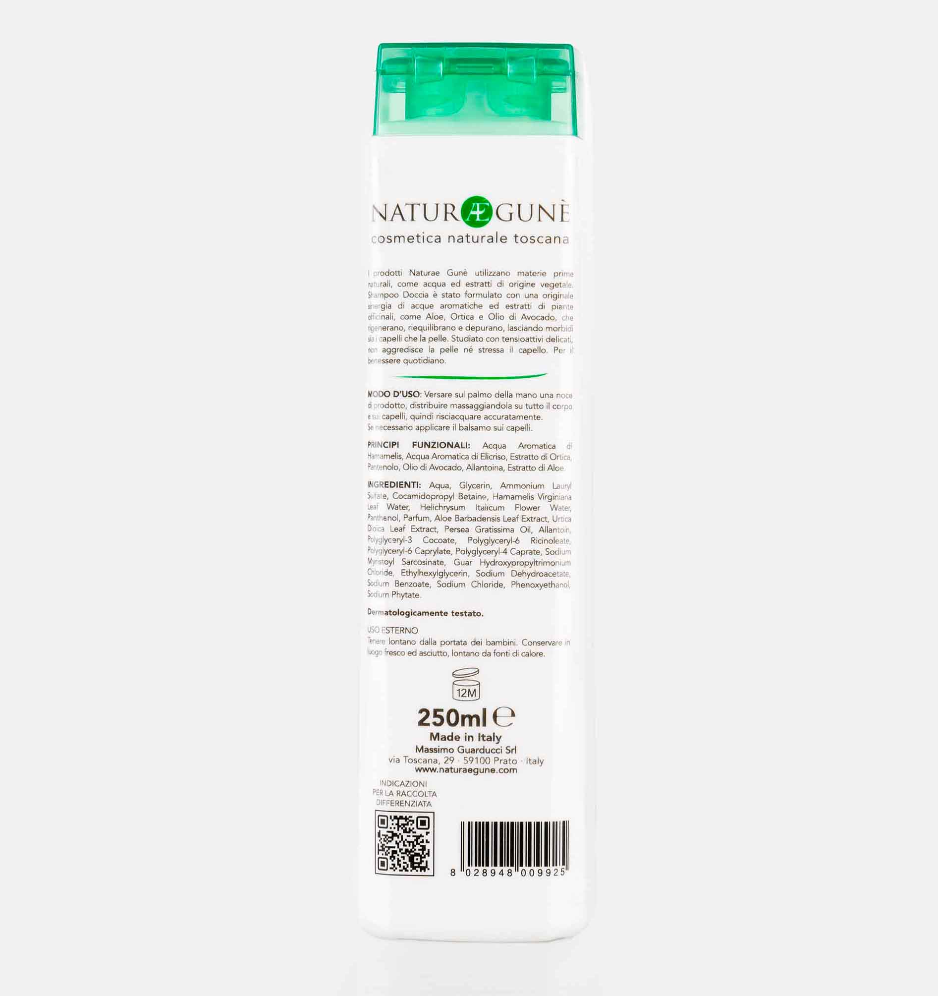 Regenerating shower shampoo