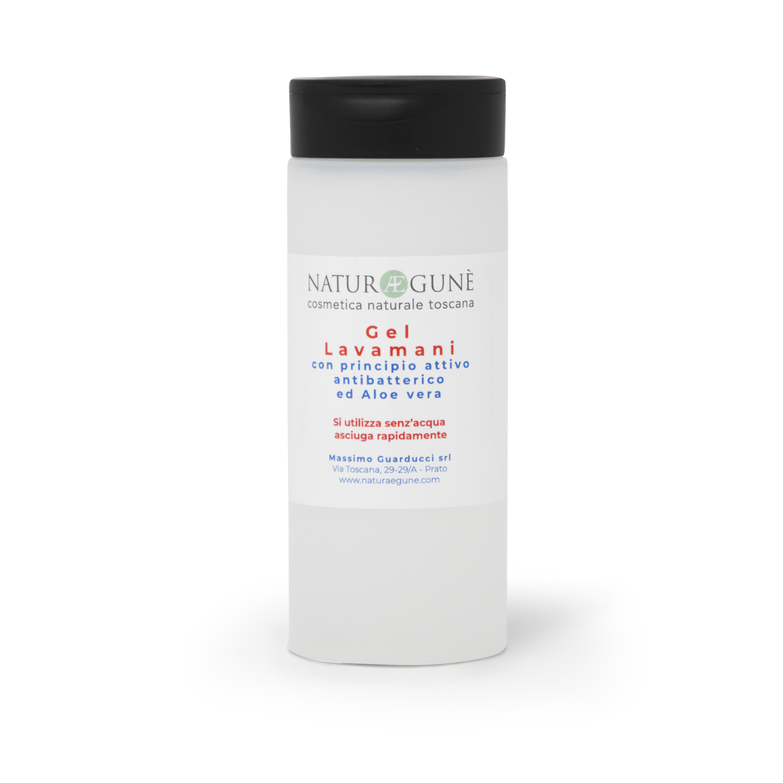 Lavamani Gel con principio attivo antibatterico ed Aloe vera