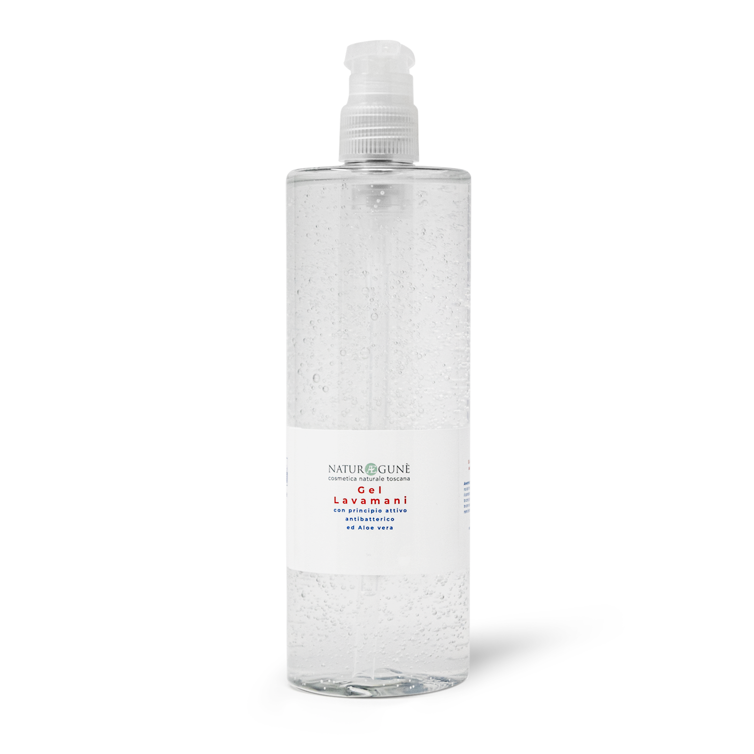 Lavamani Gel con principio attivo antibatterico ed Aloe vera
